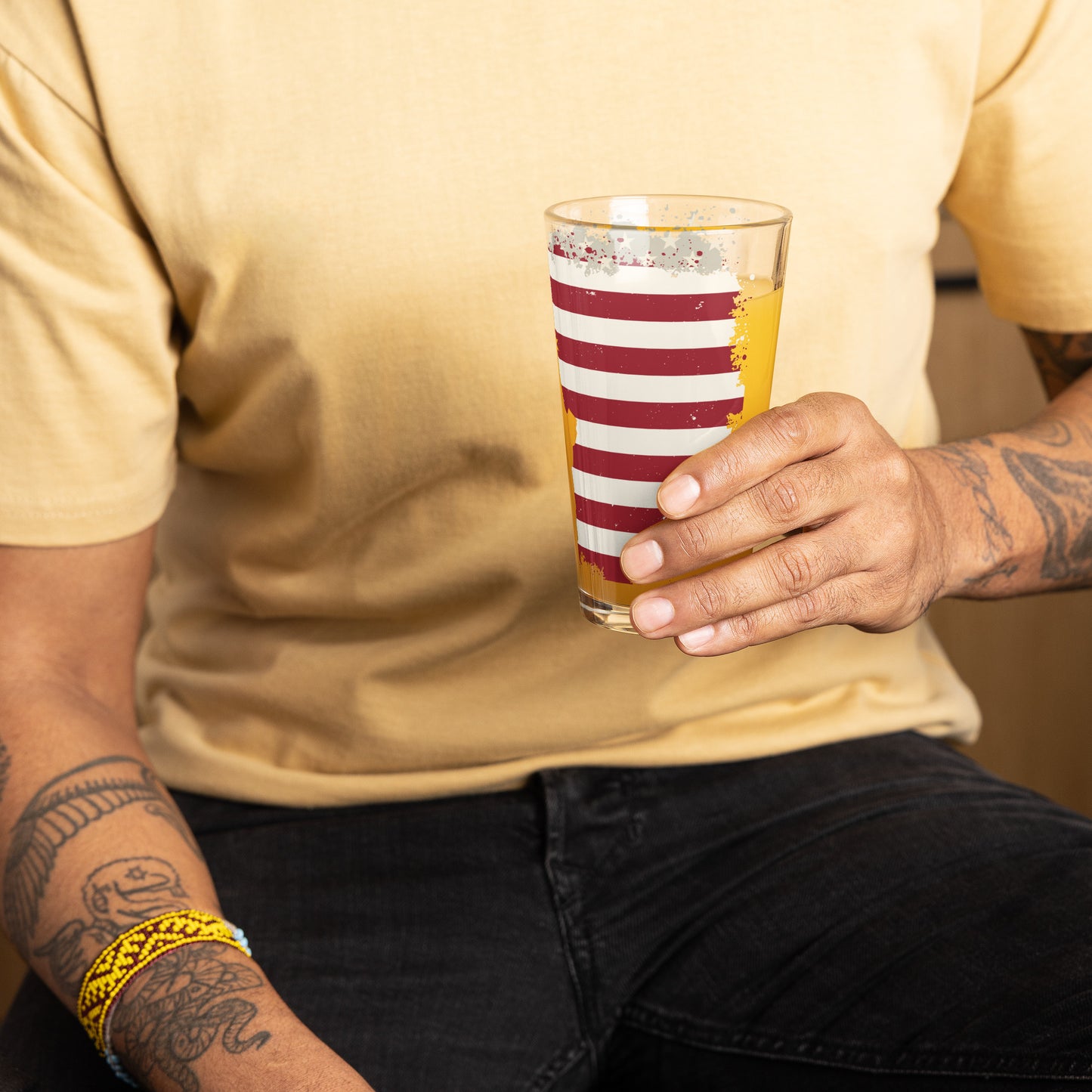 America pint glass