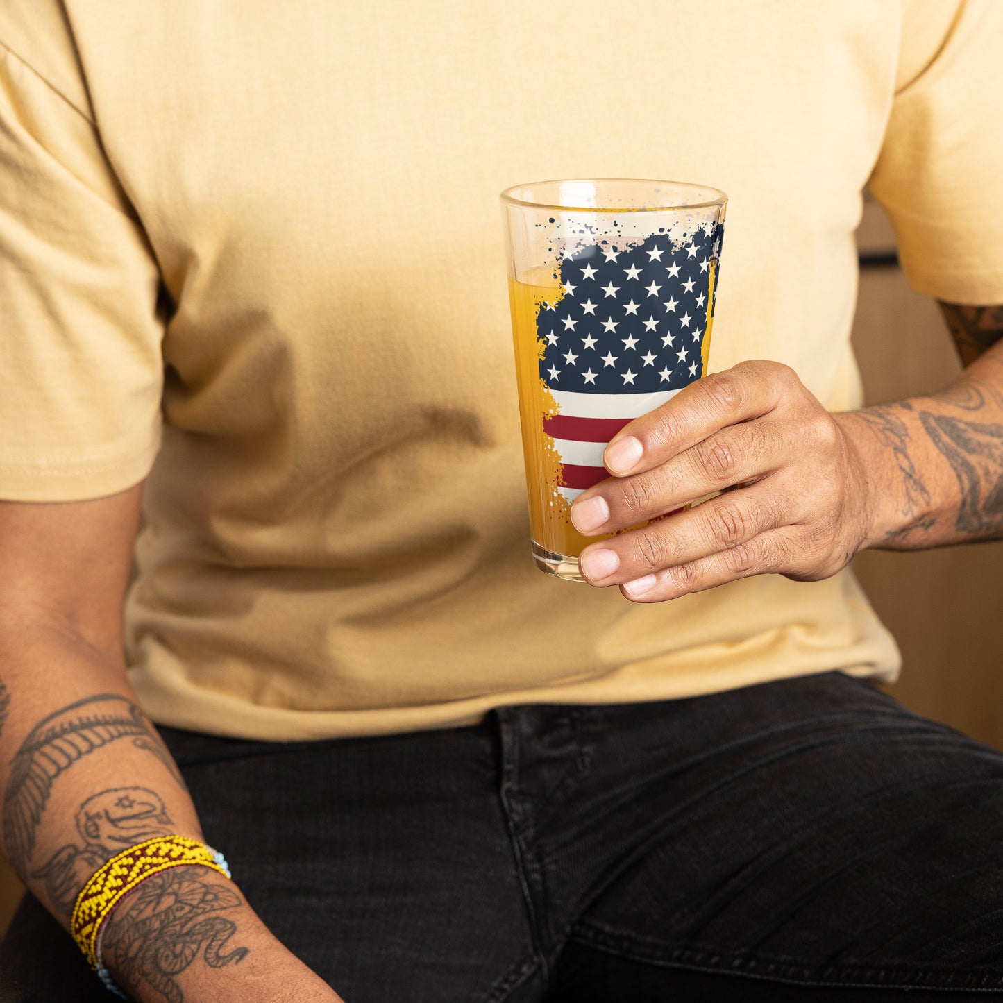 America pint glass